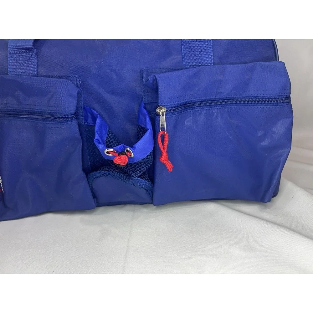 Wilson Vintage Duffle Bag Sports Gear Blue W/Original Tags- Multi Compartments
